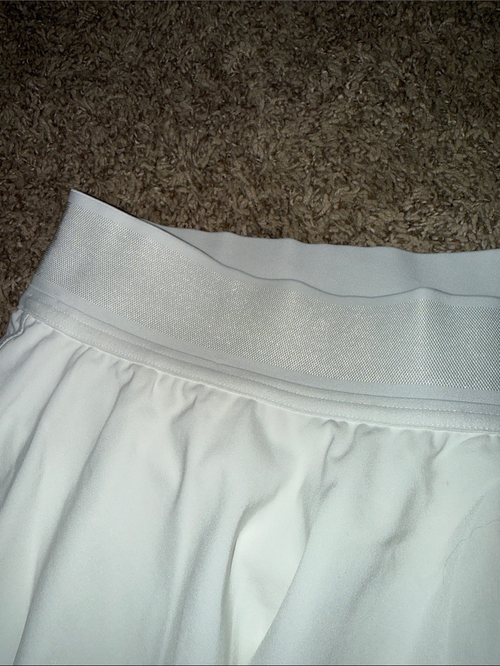 White Layered Tennis Skirt lululemon sz 12 nwt - Picture 3 of 6